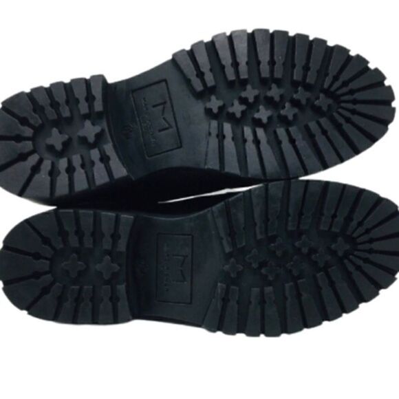 Marc Fisher LTD Nauru Women’s Black Natural Leather Lace Up Bootie Size 7.5 - Picture 7 of 8